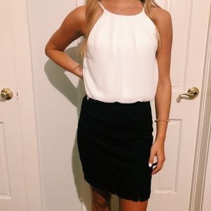 BCX Black and White Dress